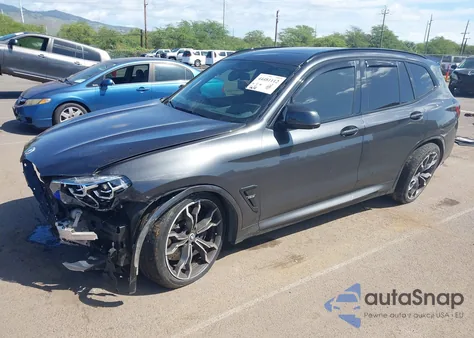 2020 BMW X3 M из США, поврежденный, VIN 5YMTS0C05LLT09797